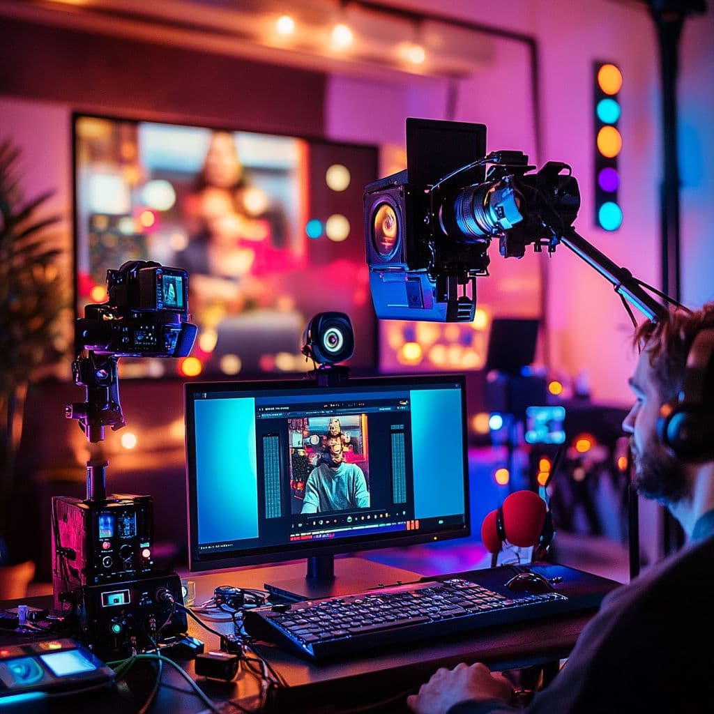 Character enjoying Pixsar Media